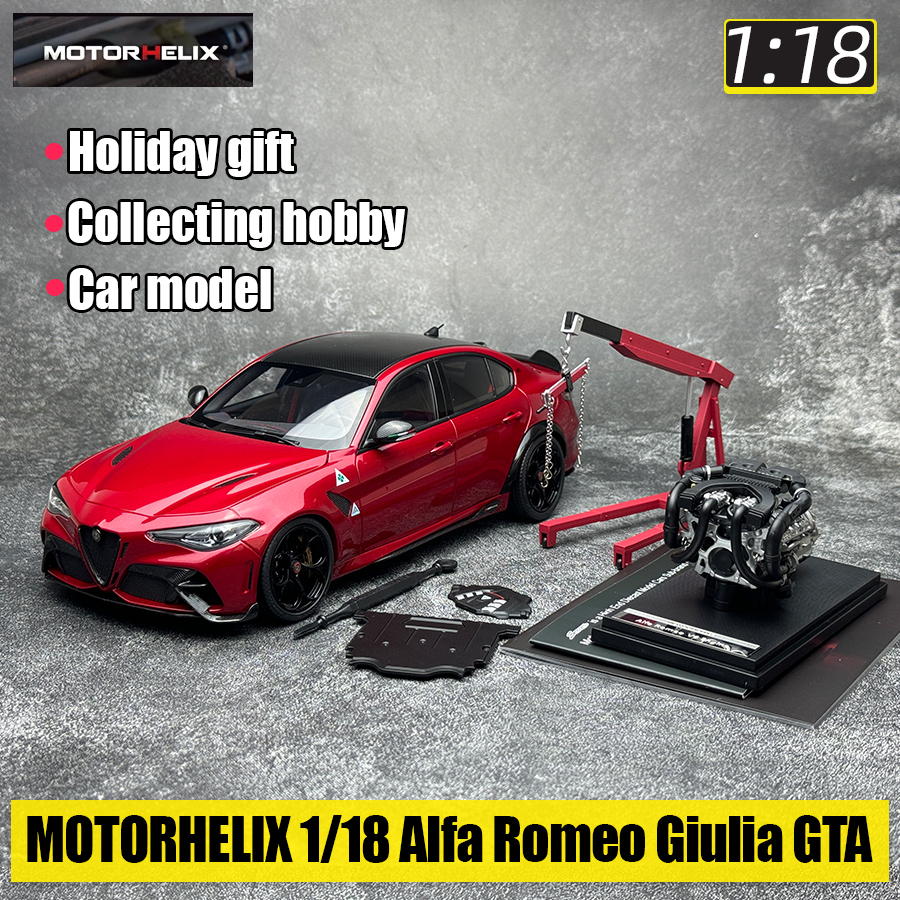 MOTORHELIX  1/18  Alfa Romeo G - огляд і ціна Model Kit Alfa Romeo