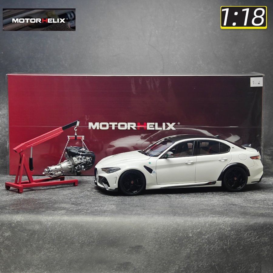 MOTORHELIX  1/18  Alfa Romeo G - огляд і ціна Model Kit Alfa Romeo