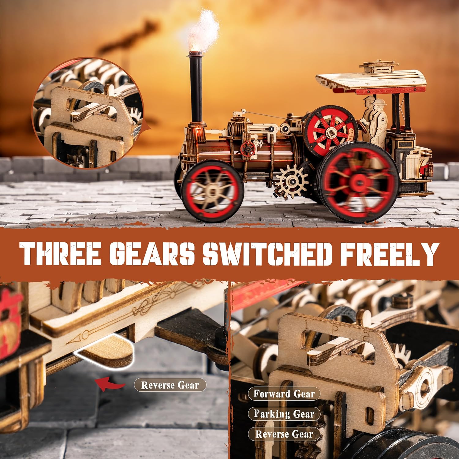 Robotime Rokr Car Model Buildi - огляд і ціна Model Kit Revell