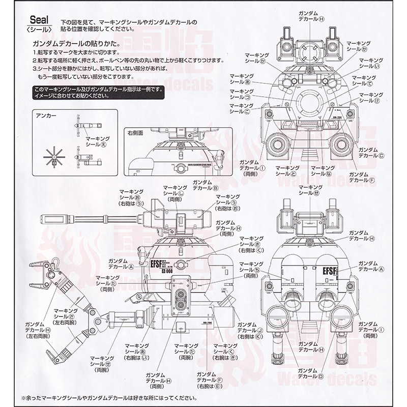 Model Decals Water Slide Decal - огляд і ціна Model Kit Decals