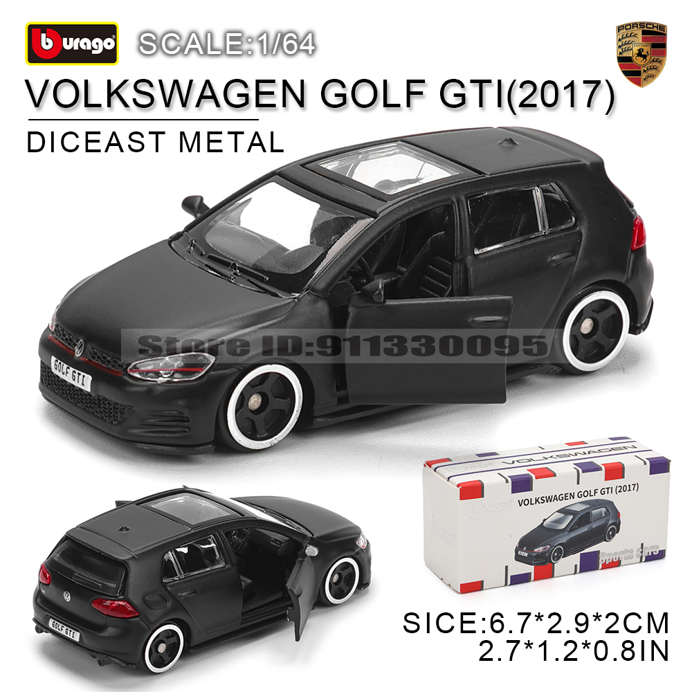 Bburago 1:64 Volkswagen Golf L - огляд і ціна Model Kit Volkswagen