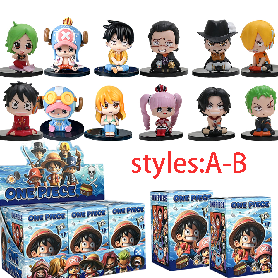 1-12pcs blind box Anime One Pi - огляд і ціна Model Kit One Piece Bandai