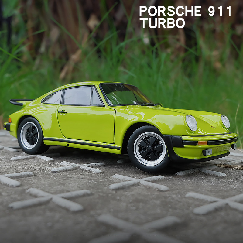 WELLY 1:24 Porsche 911 Turbo 3 - огляд і ціна Model Kit Volkswagen