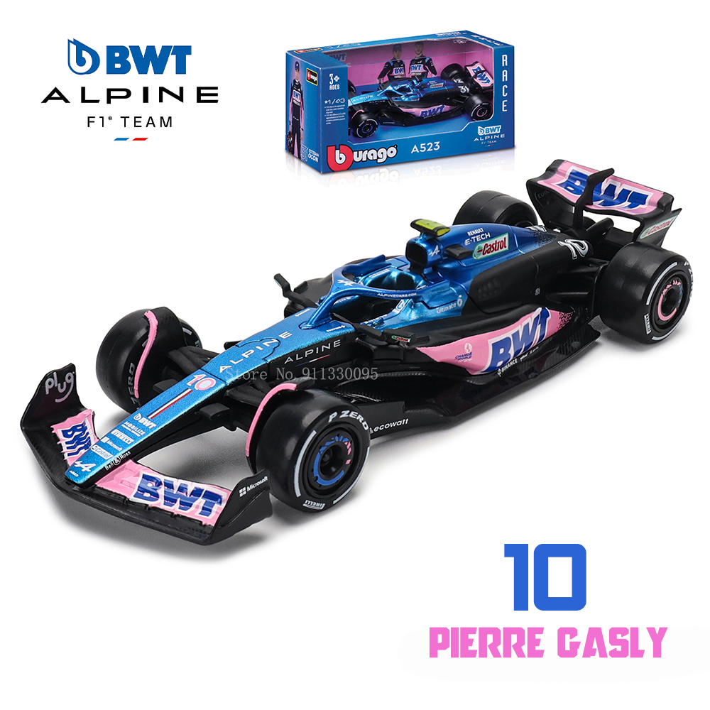 Bburago 1:43 F1 Red Bull Ferra - огляд і ціна Model Kit Alfa Romeo