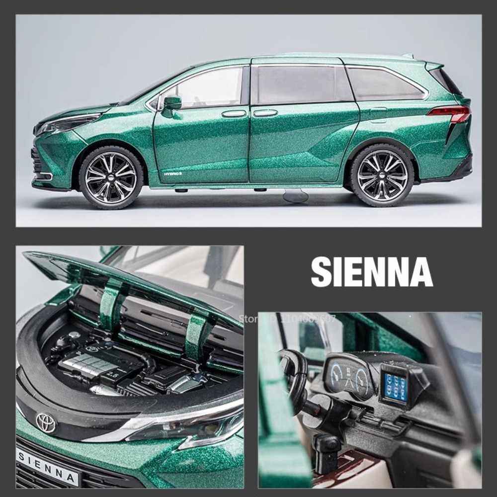 1:24 Scale SIENNA MPV Van Toy  - огляд і ціна Model Kit Volkswagen