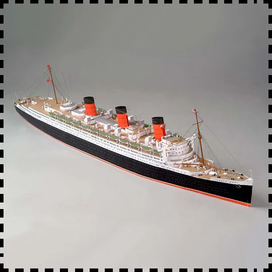 1:400 Scale British Royal Mail - огляд і ціна Model Kit Queen Mary