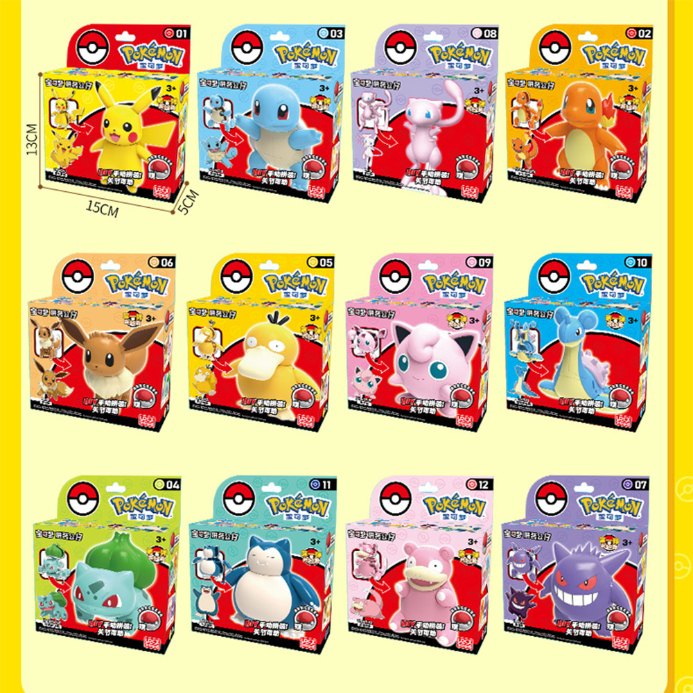 Genuine Anime Pokemon Action F - огляд і ціна Model Kit Quick Pokemon