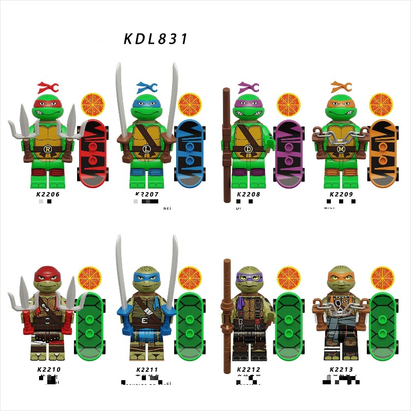 KDL831 cartoon series Teenage  - огляд і ціна Model Kit Plastic