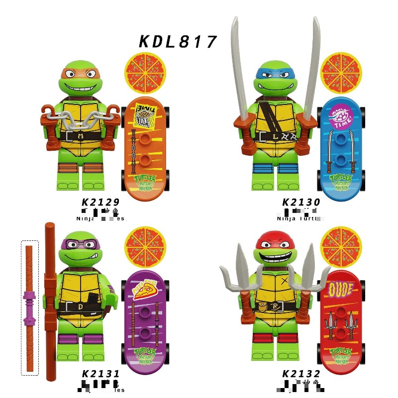 KDL831 cartoon series Teenage  - огляд і ціна Model Kit Plastic