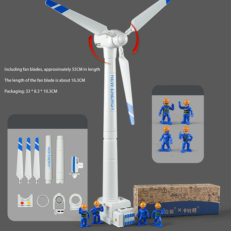 Kids' Wind Turbine Model Simul - огляд і ціна Model Kit Plastic