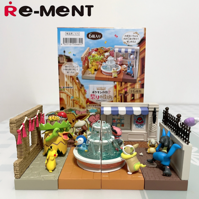 Re-Ment PokéMon Town 2: Festiv - огляд і ціна Model Kit Eevee
