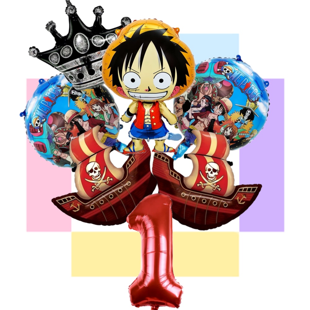 One Piece Birthday Balloons Se - огляд і ціна Model Kit One Piece Bandai