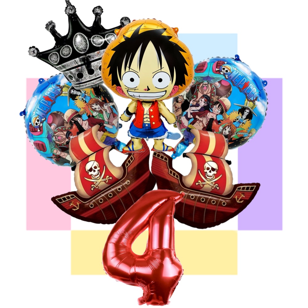 One Piece Birthday Balloons Se - огляд і ціна Model Kit One Piece Bandai