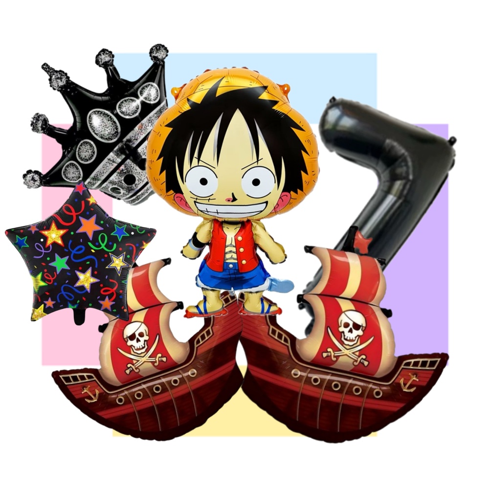 One Piece Birthday Balloons Se - огляд і ціна Model Kit One Piece Bandai
