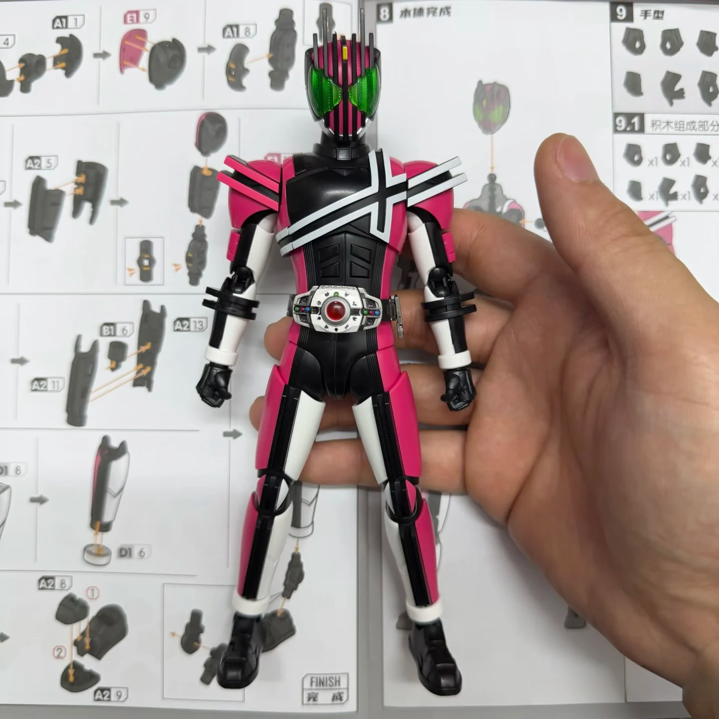 In Stock Blokees Kamen Rider L - огляд і ціна Model Kit Wolverine