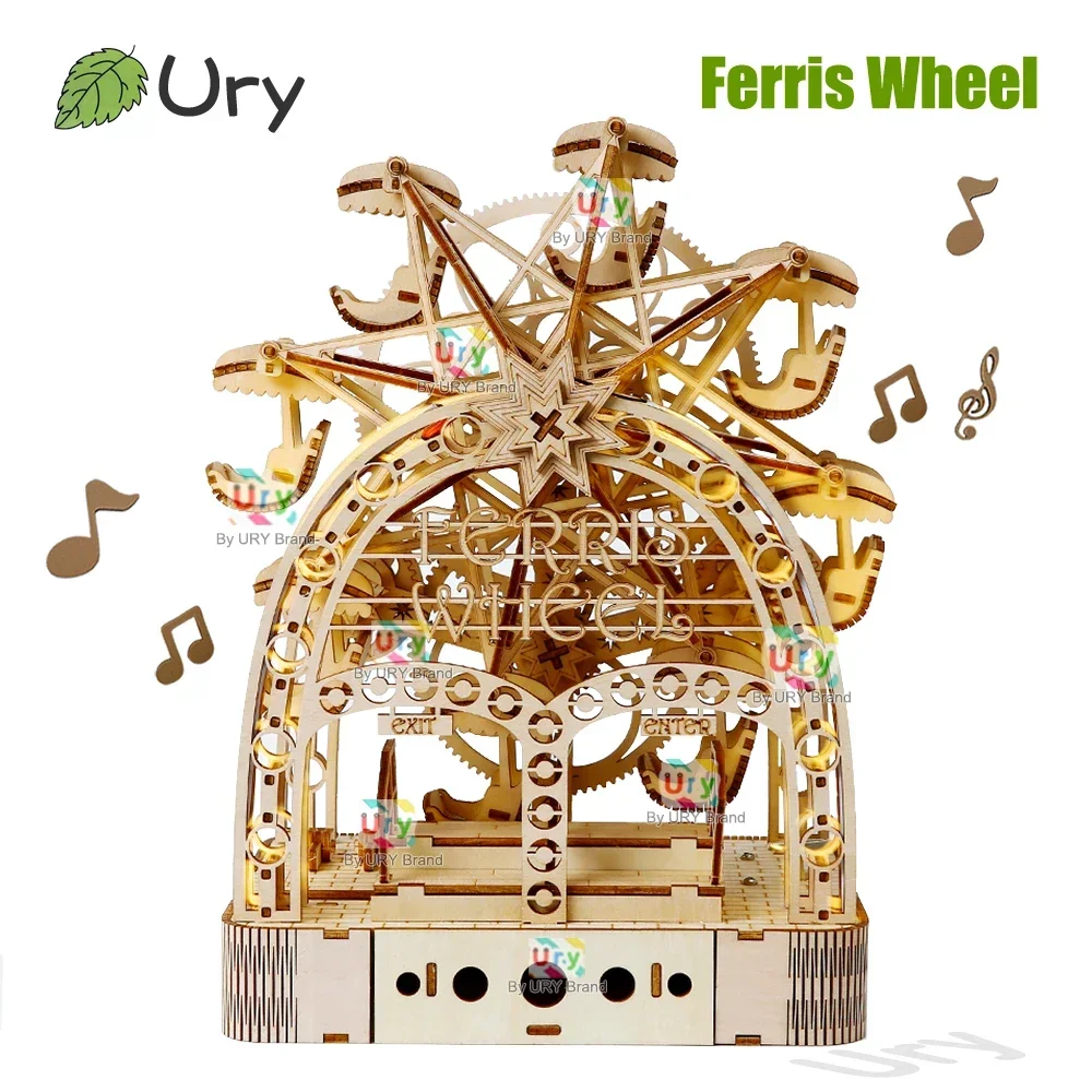 Ury 3D Wooden Puzzles Led Hand - огляд і ціна Model Kit Revell