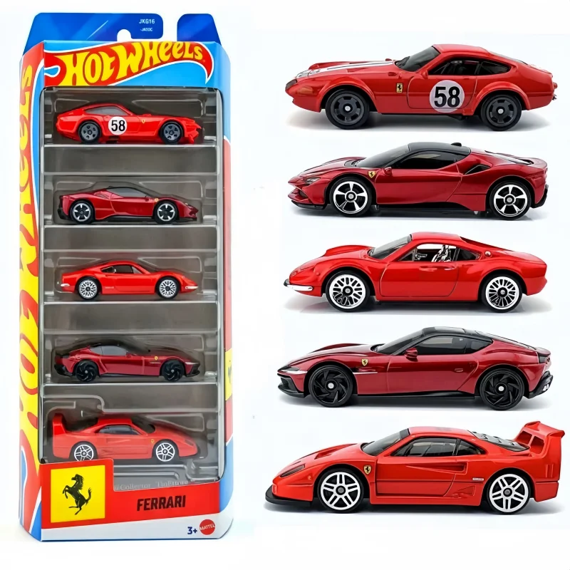 New Hot Wheels Ferrari JLN12 5 - огляд і ціна Model Kit Cars