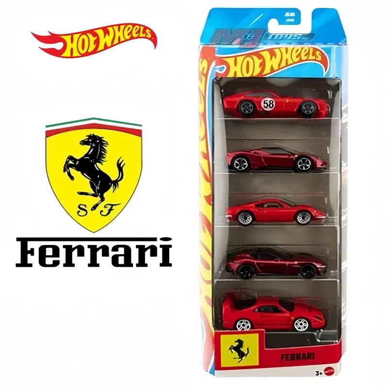 New Hot Wheels Ferrari JLN12 5 - огляд і ціна Model Kit Cars
