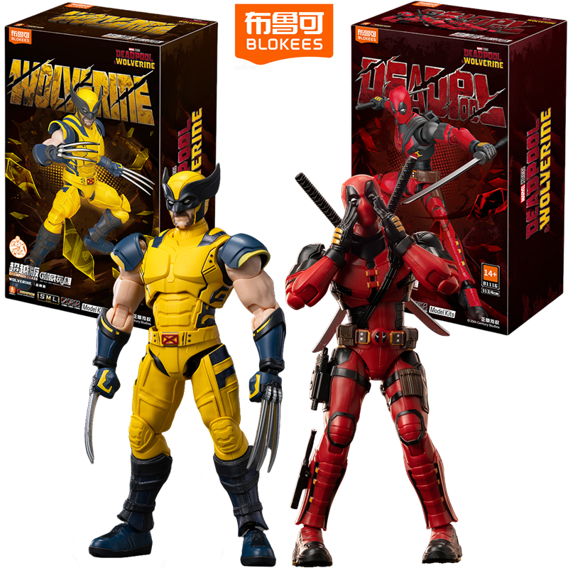 BLOKEES Original 2024 Deadpool - огляд і ціна Model Kit Wolverine